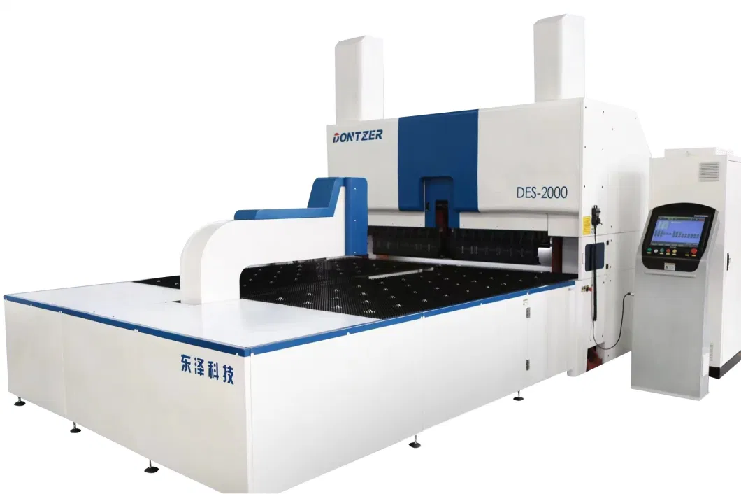 1250*2500mm, 30tons, Servo Motor Driven, Automatic Punch Iron/Stainless Steel Panel Plate CNC Turret Punching Press Machine for Metal Sheet Forming