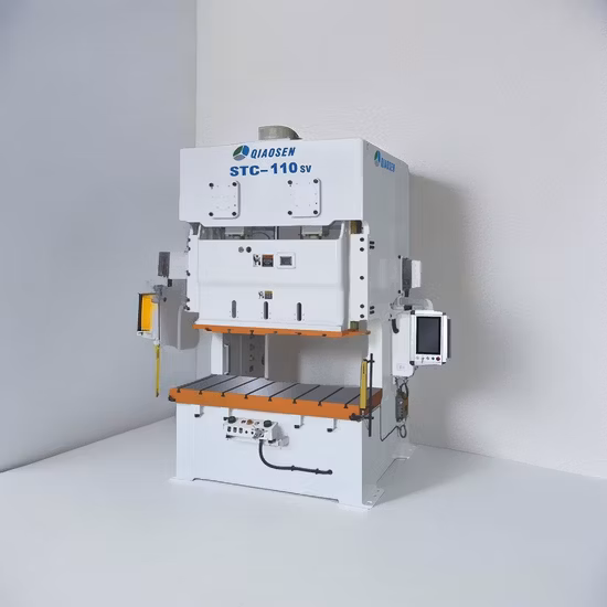 Пресс-машина с двухточечным сервоприводом с рамой C для штамповки металла или производственной штамповки